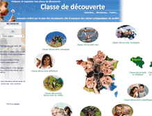 Tablet Screenshot of classe-decouverte.eu